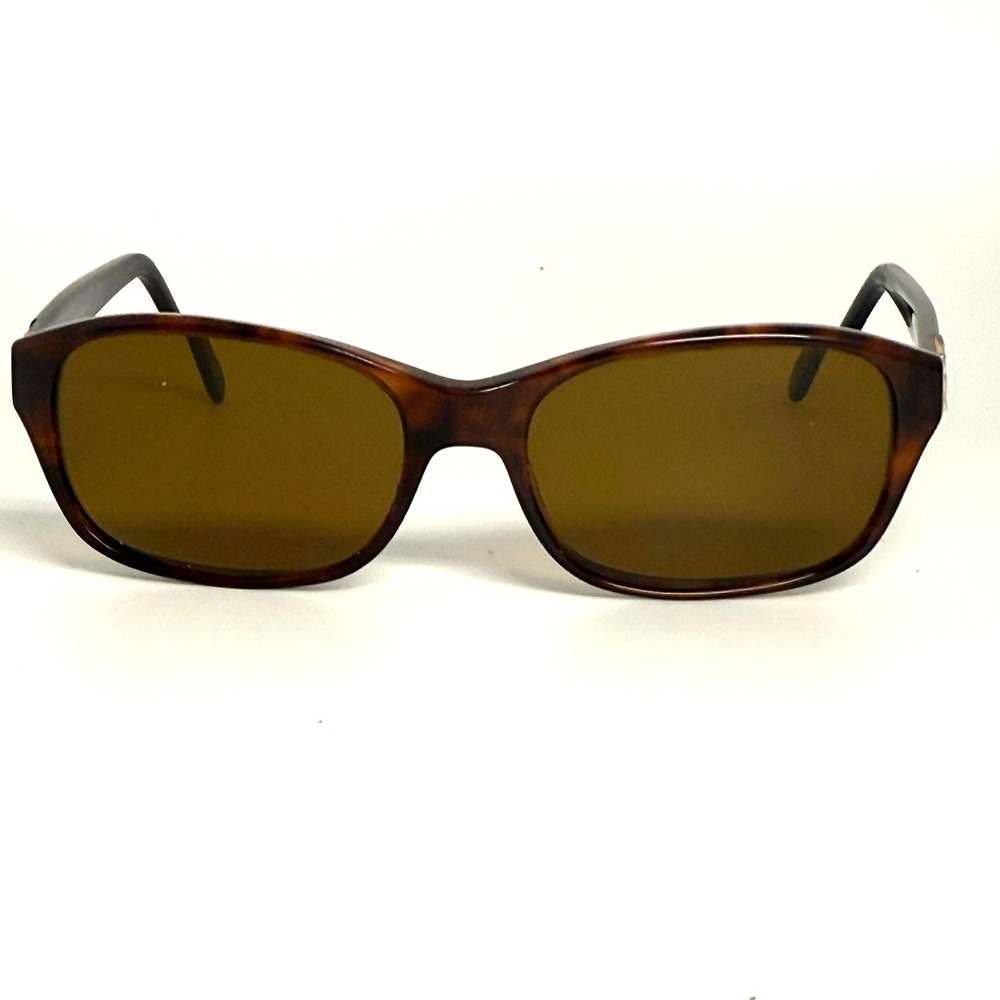 Elizabeth Arden EA 5208 Tortoise Shell Rectangular Sunglasses Gold Accents
